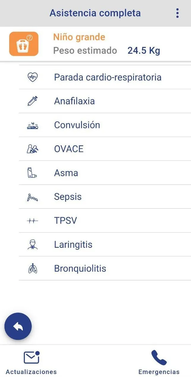 Urgencias Pediatria GIDEP-WEST | Indus Appstore | Screenshot