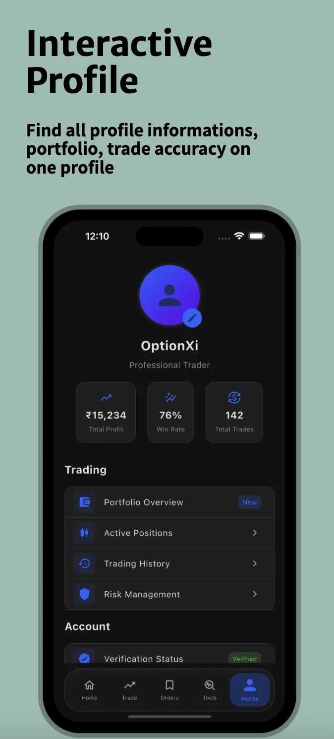 OptionXi - Virtual Trading App | Indus Appstore | Screenshot
