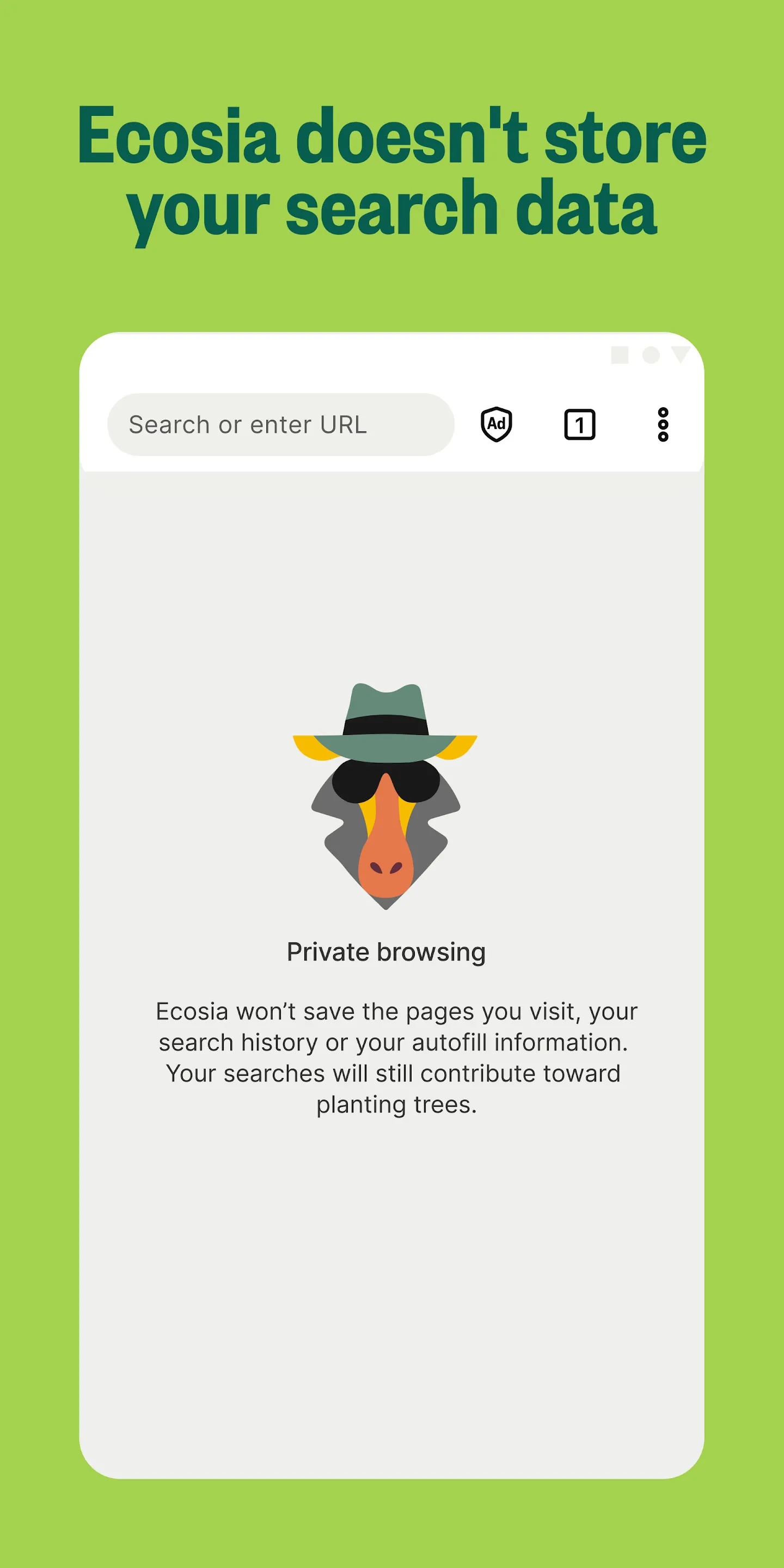 Ecosia - Safe Internet Browser | Indus Appstore | Screenshot