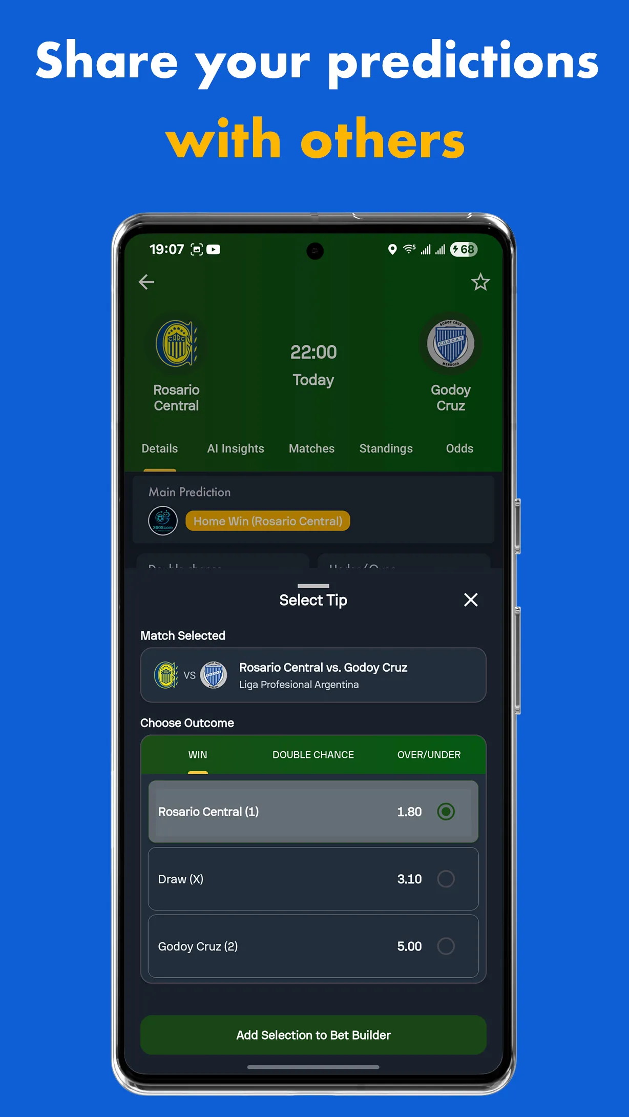 360Score AI Predictions | Indus Appstore | Screenshot