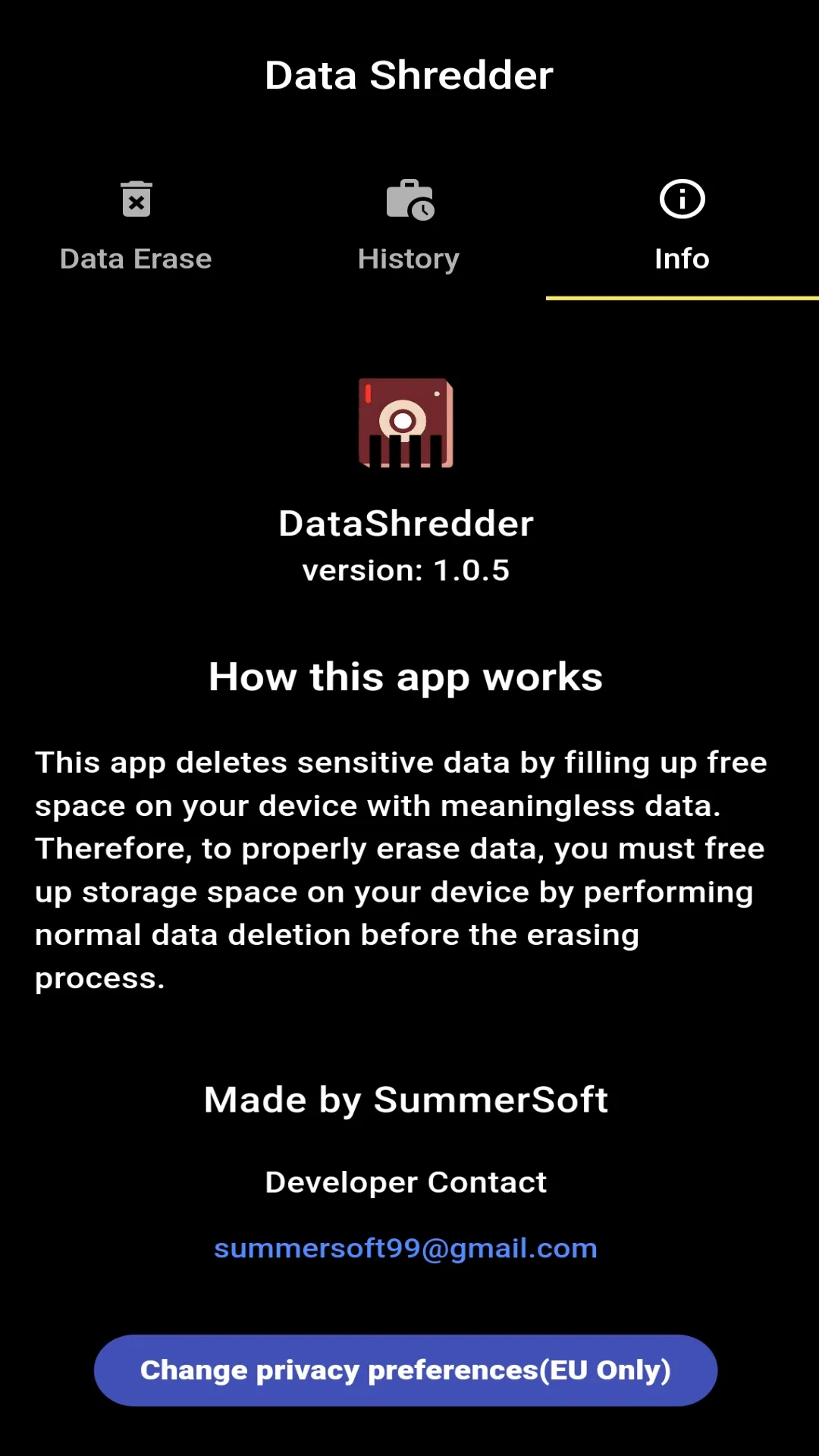 DataShredder | Indus Appstore | Screenshot