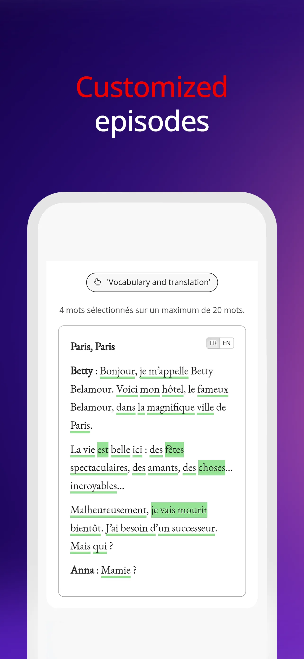 Le Monde: Learn a language | Indus Appstore | Screenshot