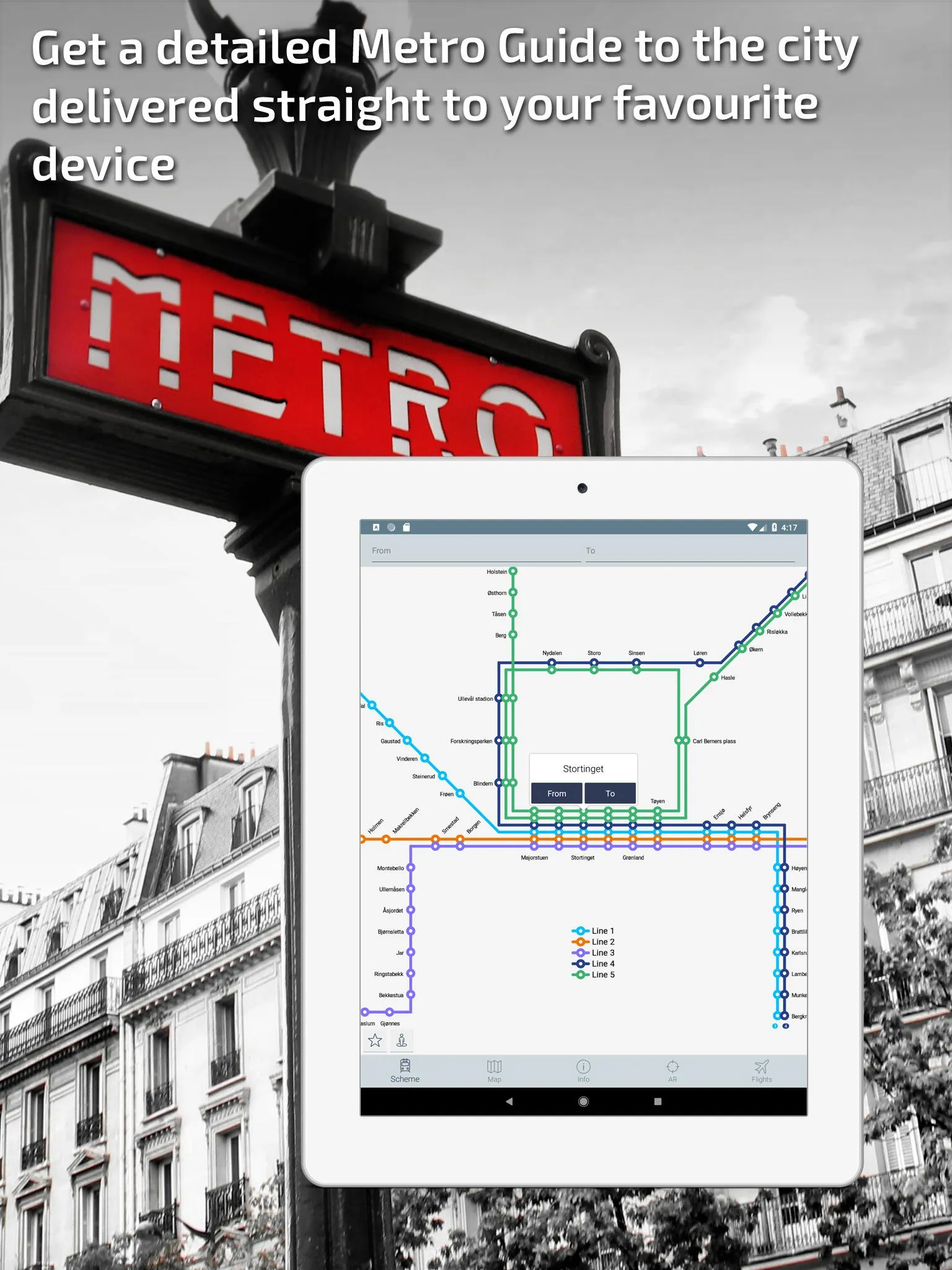 Oslo Metro Guide and T Planner | Indus Appstore | Screenshot