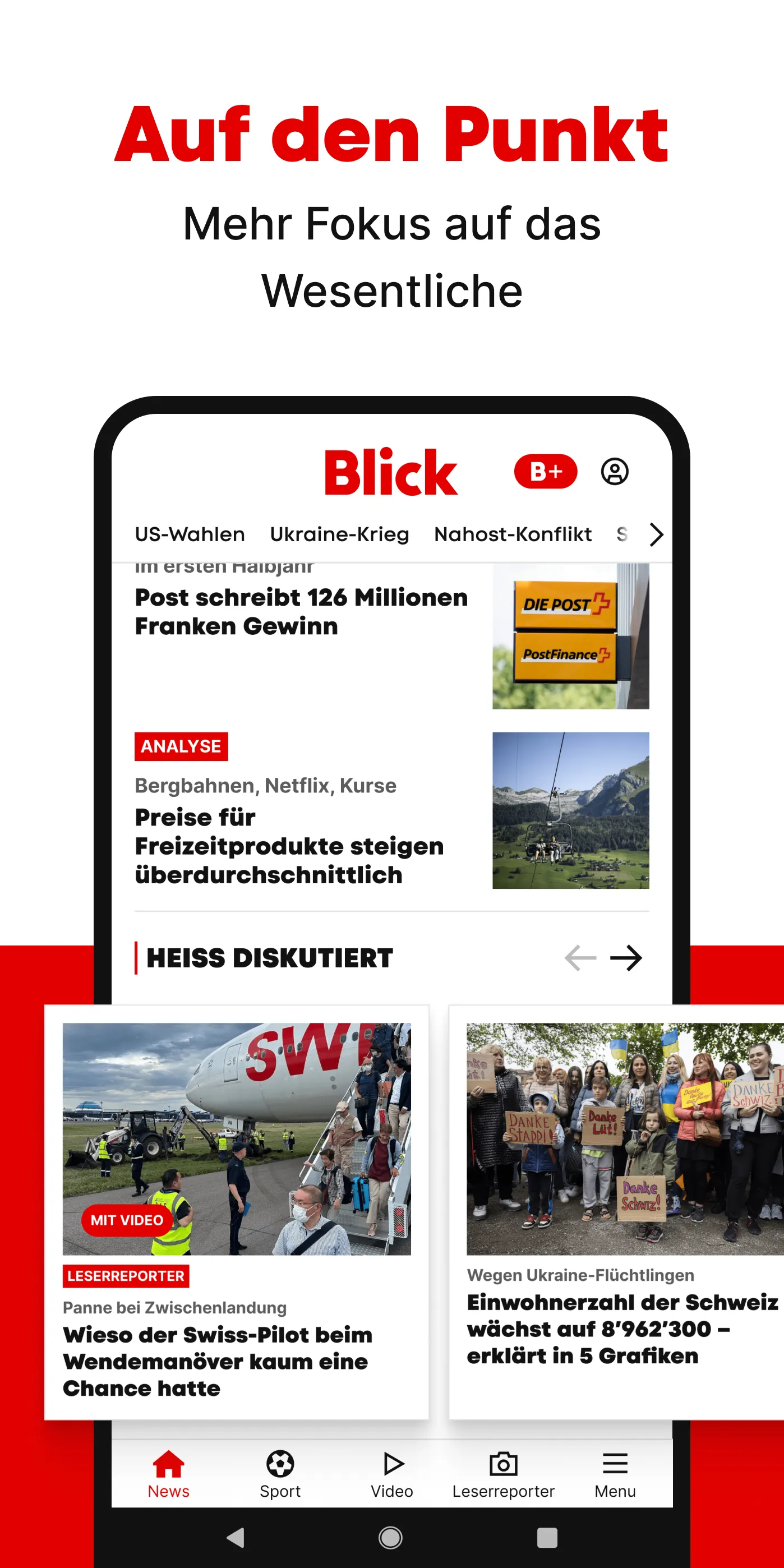 Blick News & Sport | Indus Appstore | Screenshot