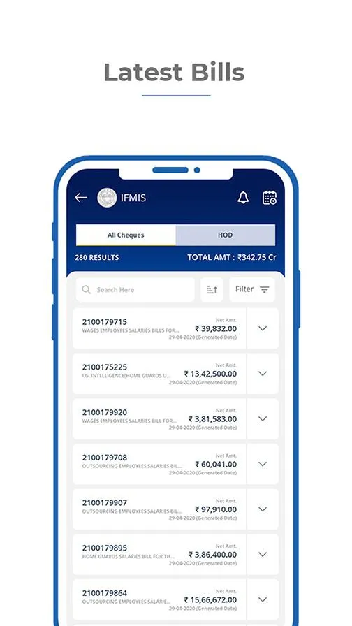 IFMIS (Govt. of Telangana) | Indus Appstore | Screenshot