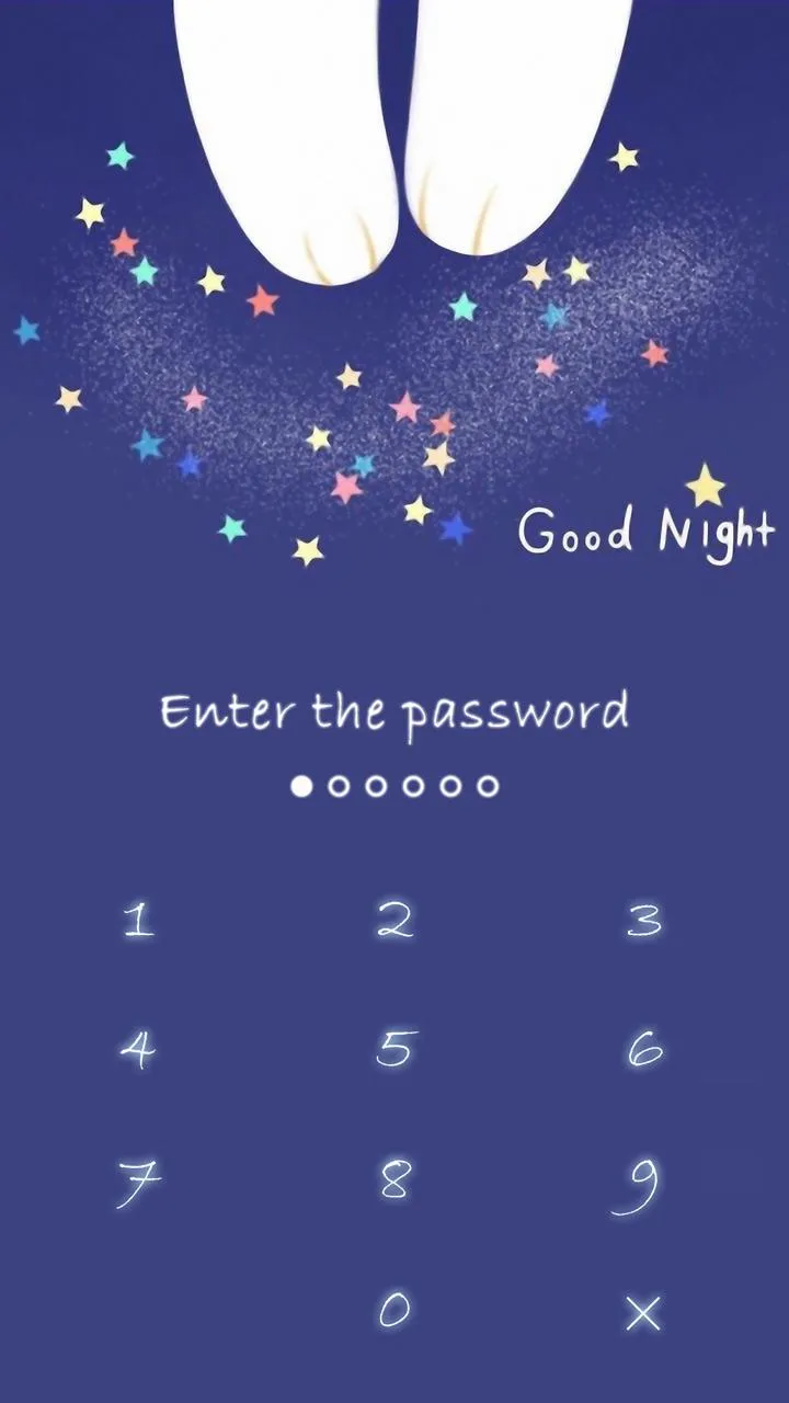 AppLock Theme Beautiful Night | Indus Appstore | Screenshot