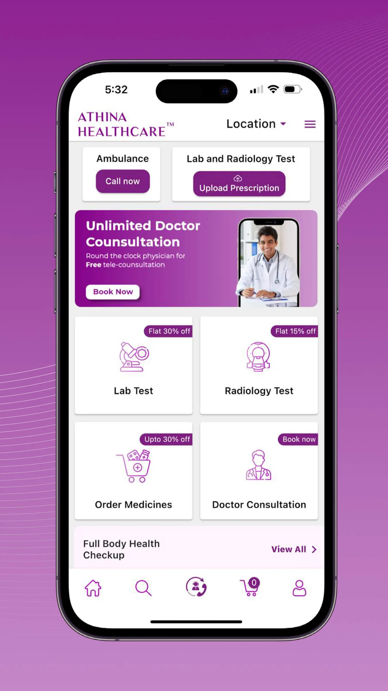 Athina Health | Indus Appstore | Screenshot