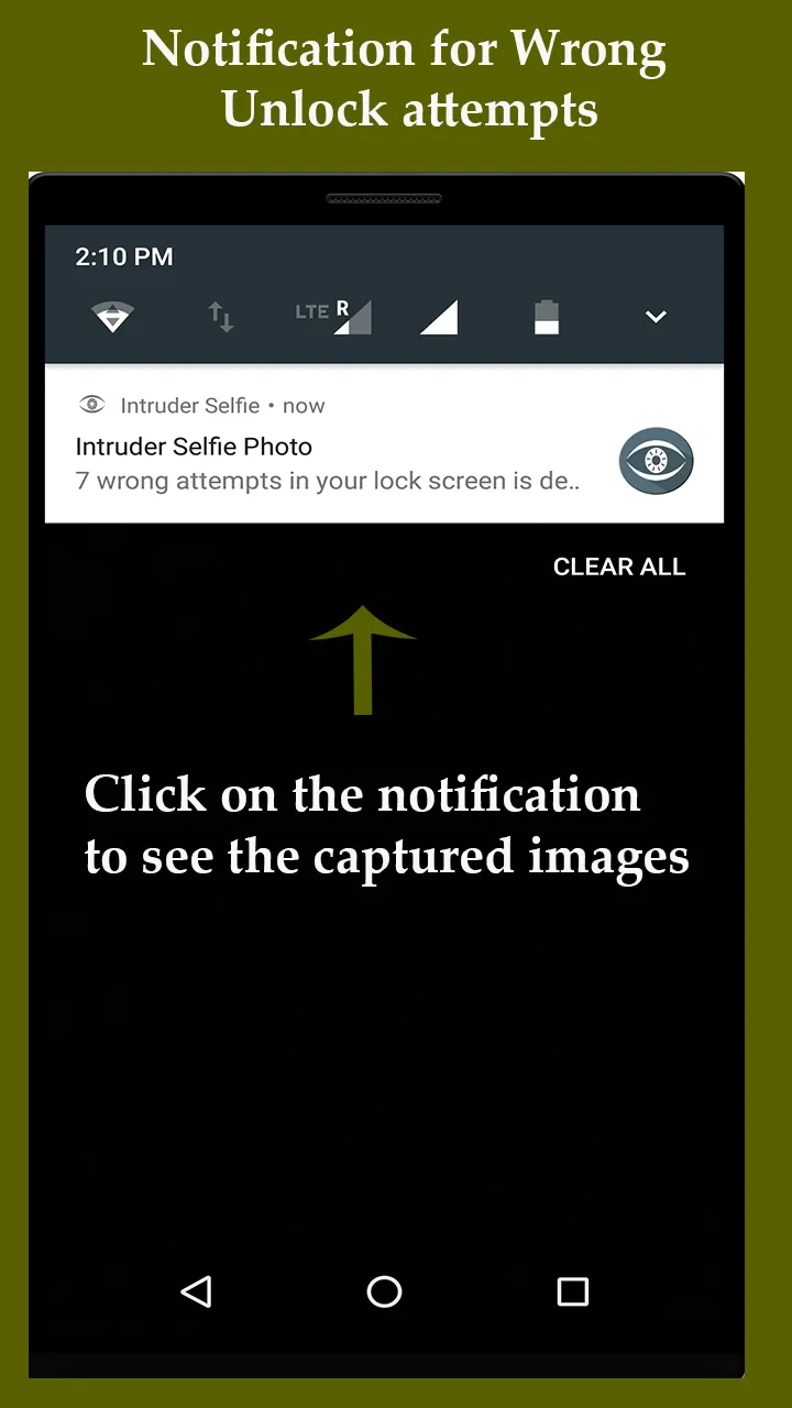 Intruder Selfie Alert | Indus Appstore | Screenshot