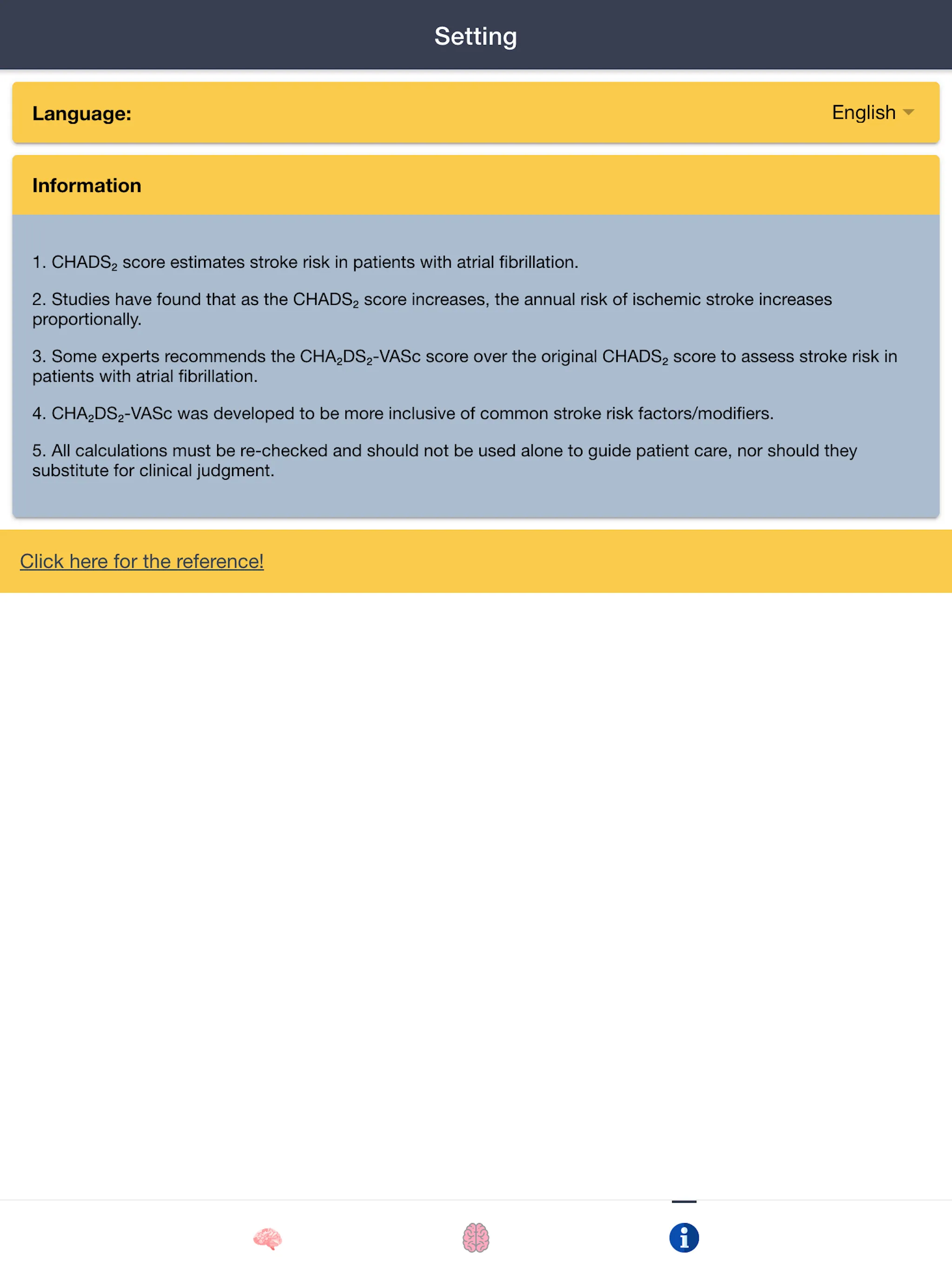 AF Stroke Risk | Indus Appstore | Screenshot