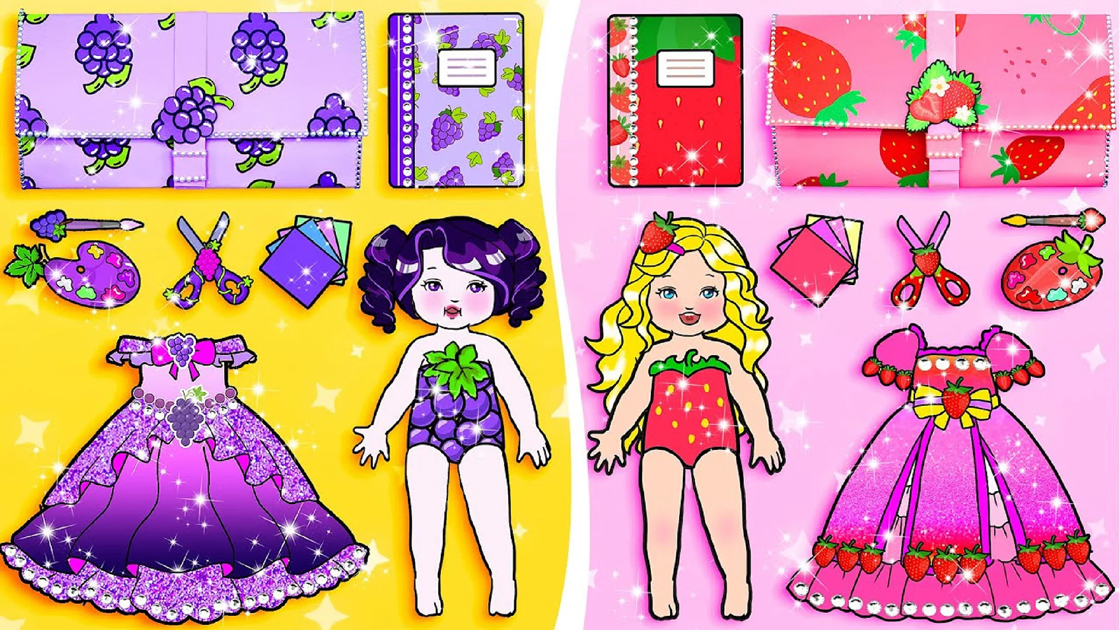 Paper Dolls Diary DIY Dress Up | Indus Appstore | Screenshot