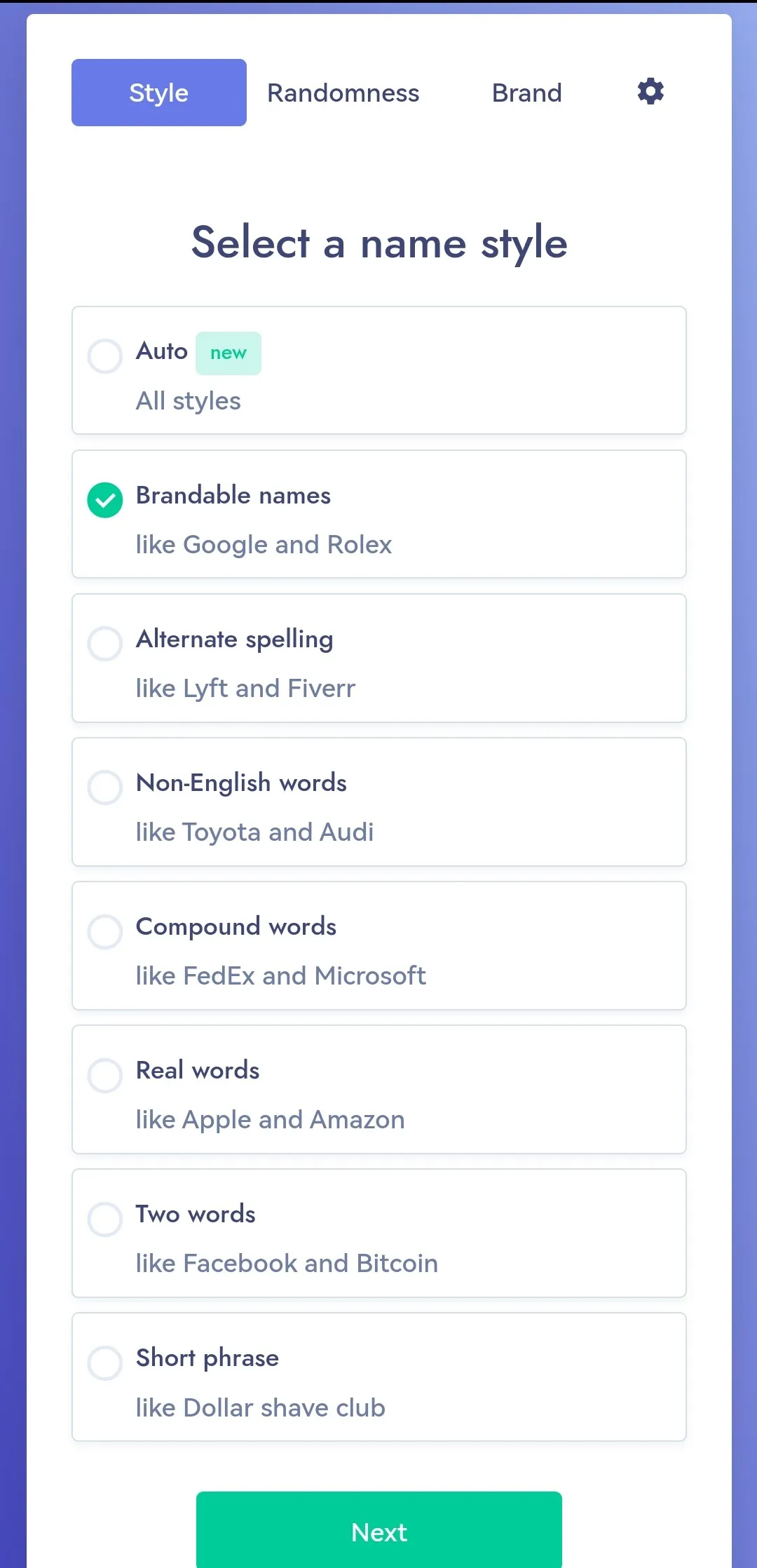 Ai NameLix | Ai Name Generator | Indus Appstore | Screenshot