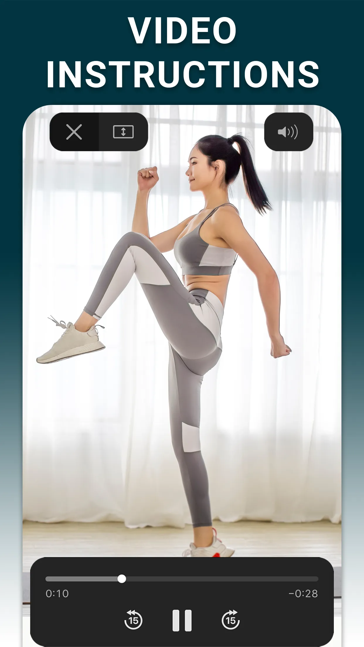 Leg Workouts for Women at Home | Indus Appstore | Screenshot