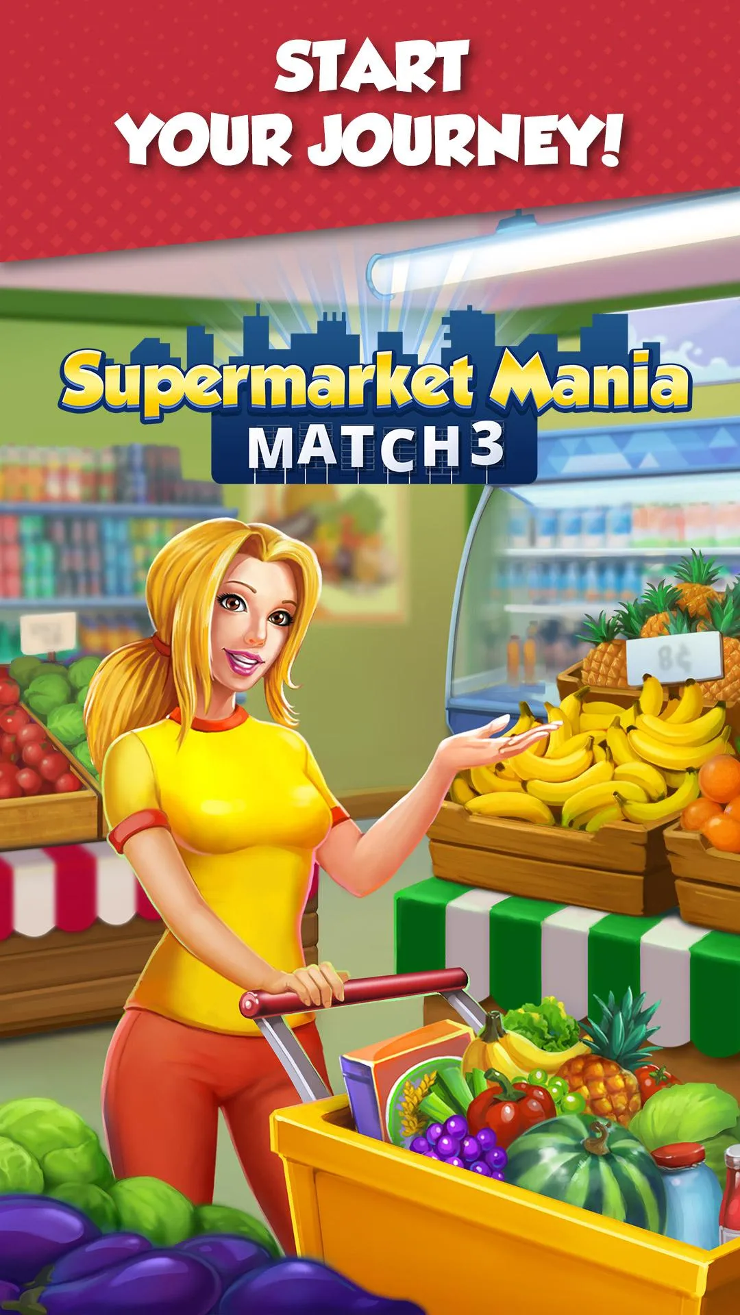 Supermarket Mania - Match 3 | Indus Appstore | Screenshot