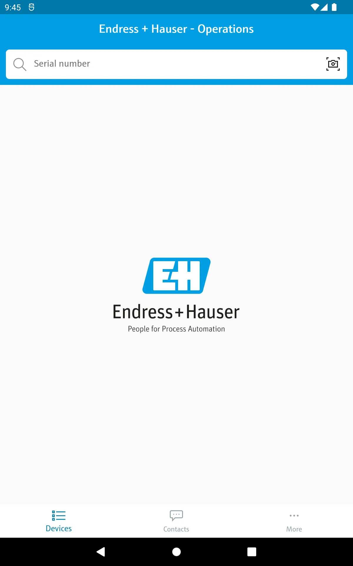 Endress+Hauser Operations | Indus Appstore | Screenshot