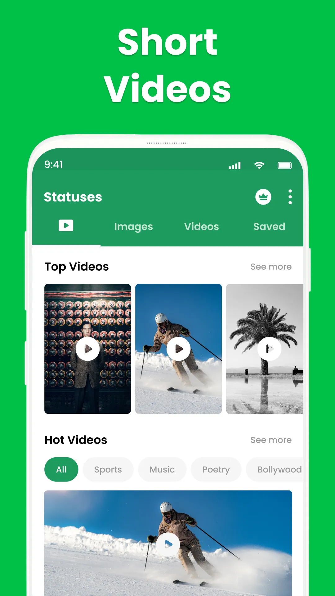 Download Status: Save Status | Indus Appstore | Screenshot