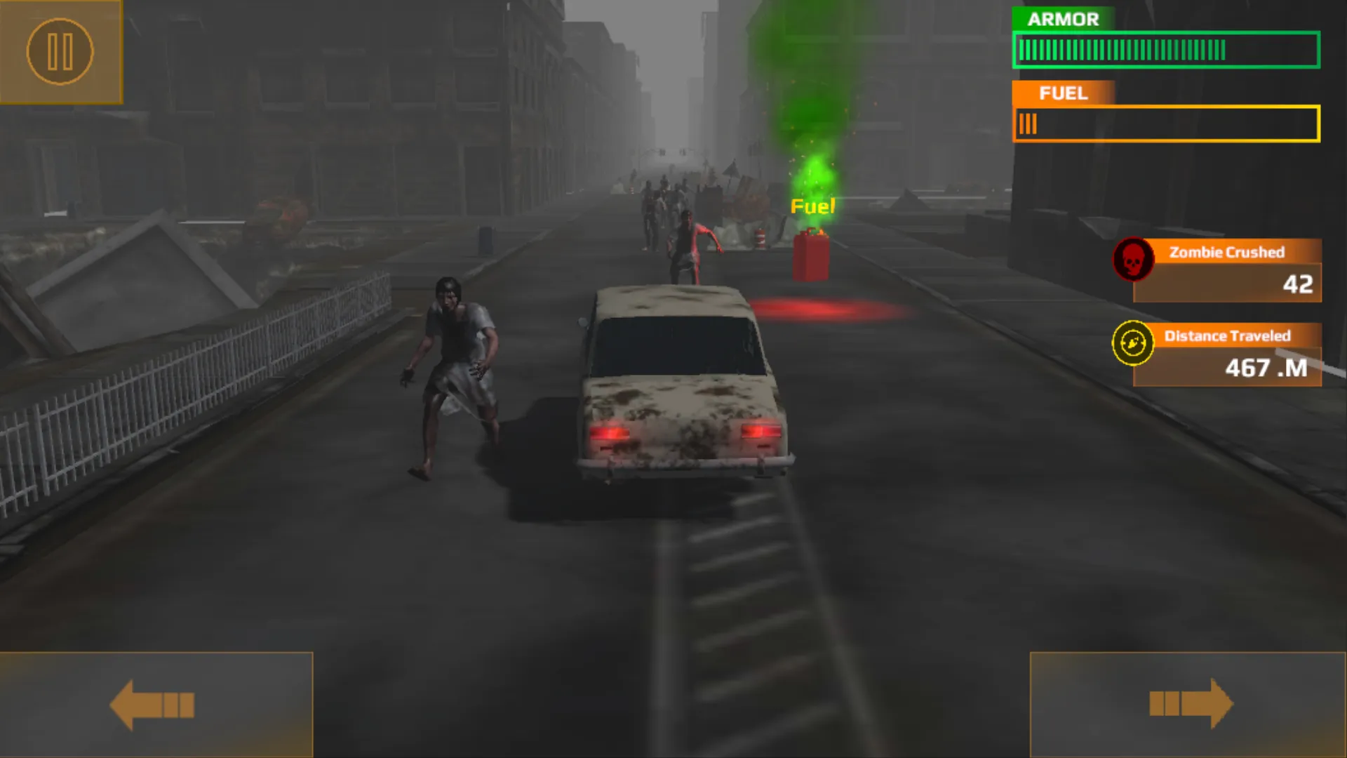 Zombie Road Crusher 3D | Indus Appstore | Screenshot