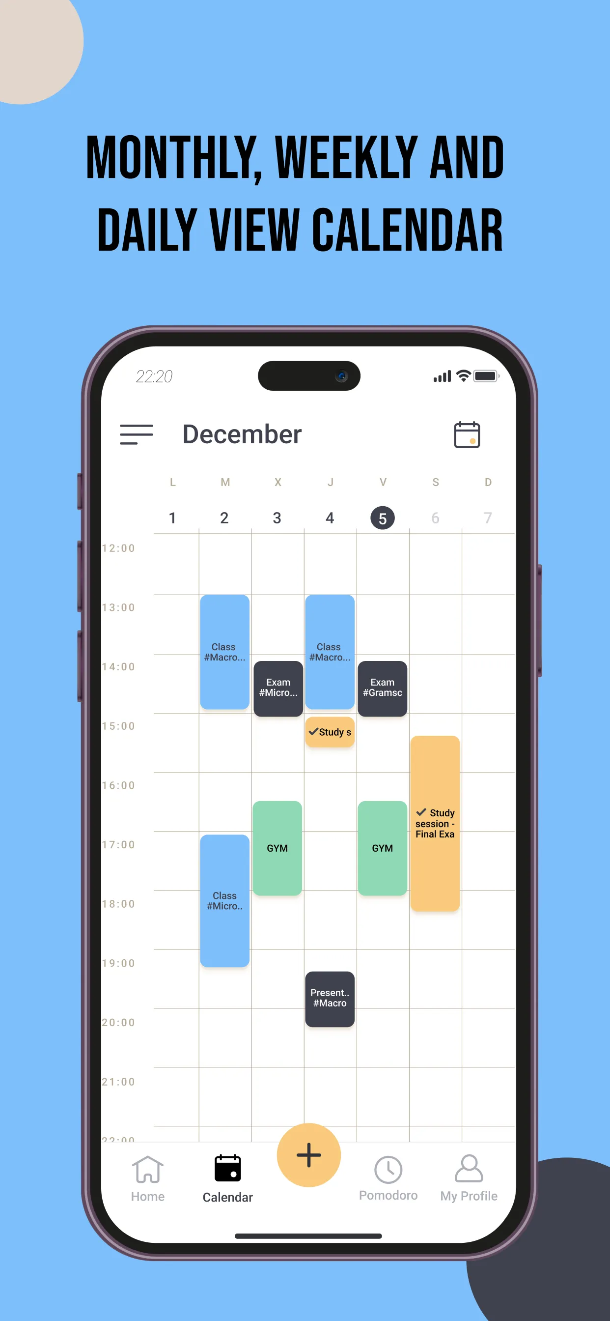 YourStep: Focus Study Calendar | Indus Appstore | Screenshot