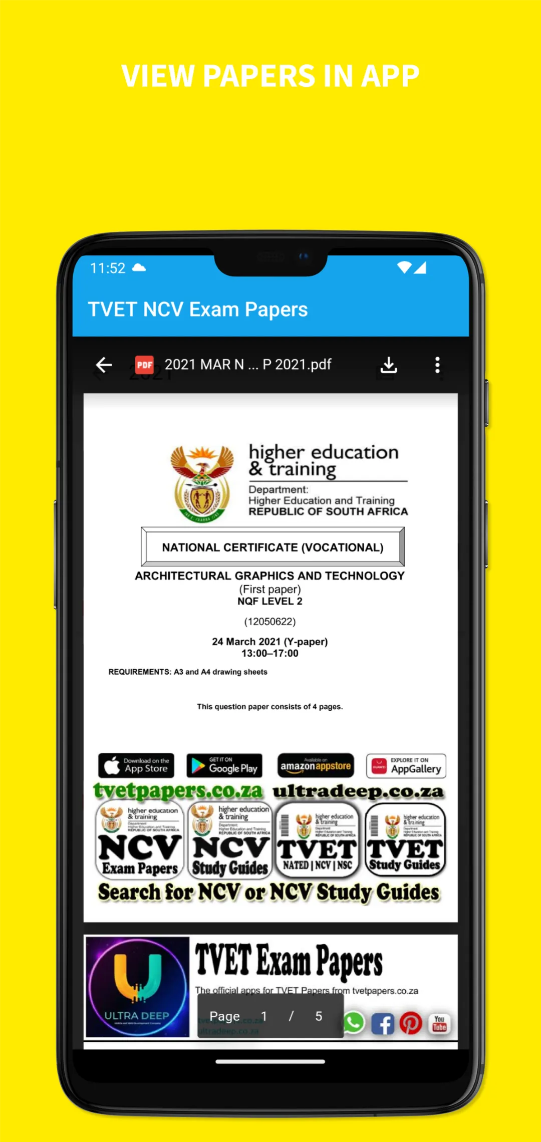 TVET NCV Past Question Papers | Indus Appstore | Screenshot