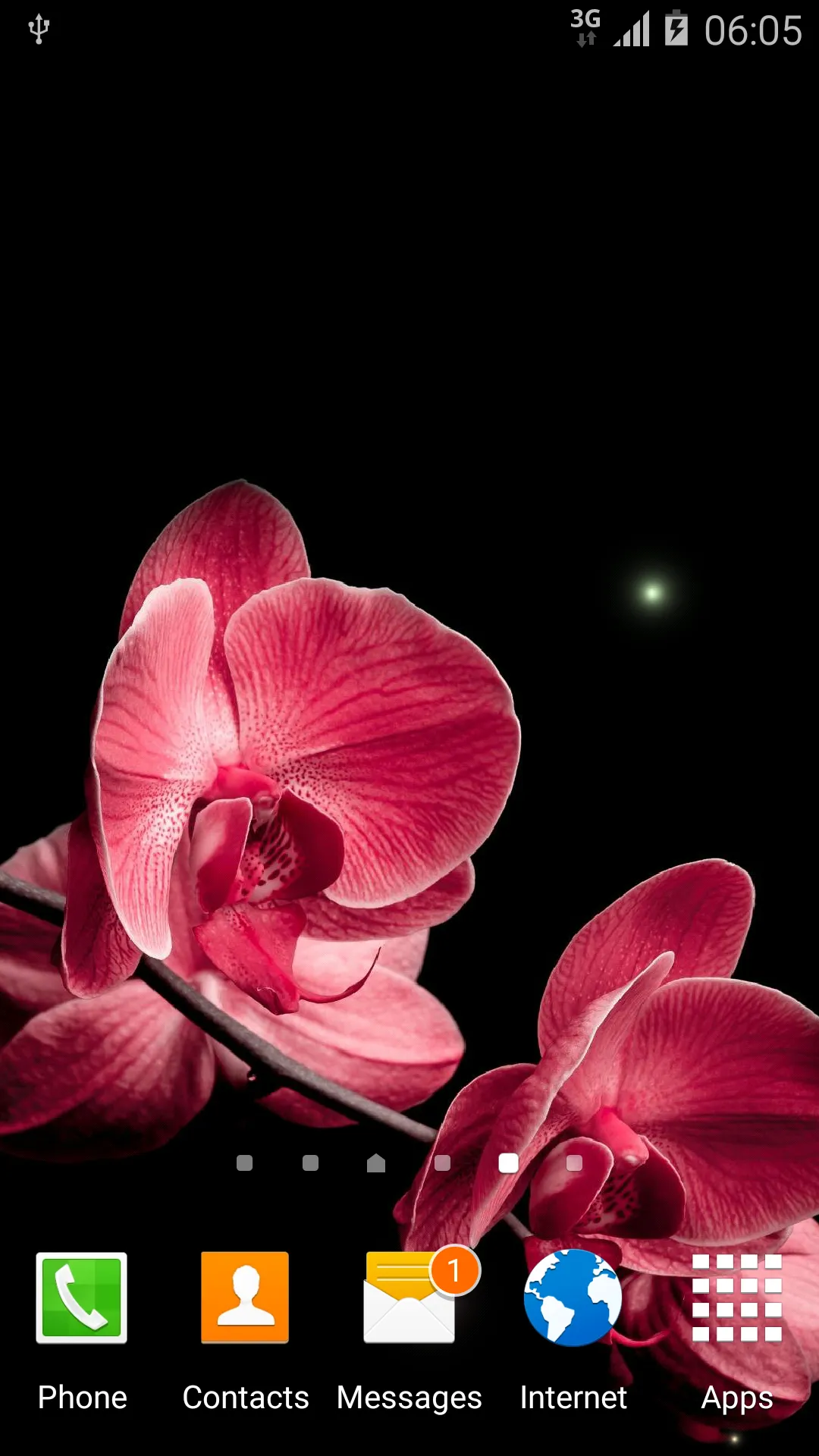 Orchids Live Wallpaper | Indus Appstore | Screenshot