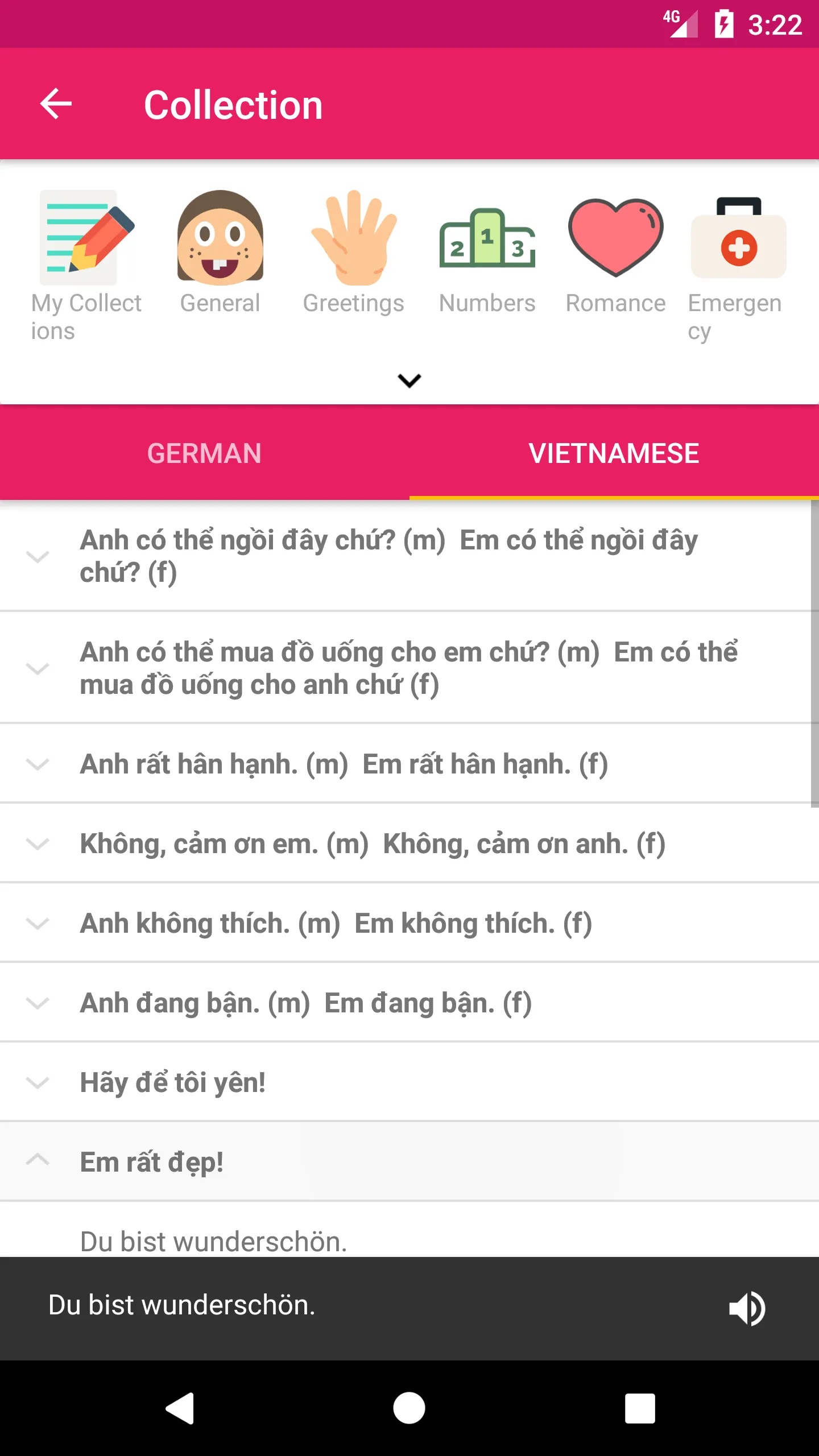 German Vietnamese Dictionary | Indus Appstore | Screenshot