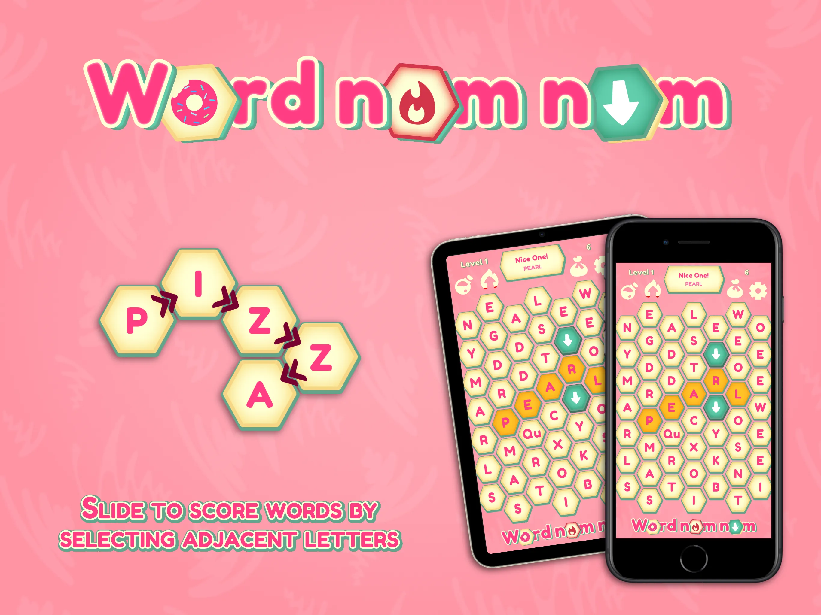 Word Nom Nom | Indus Appstore | Screenshot