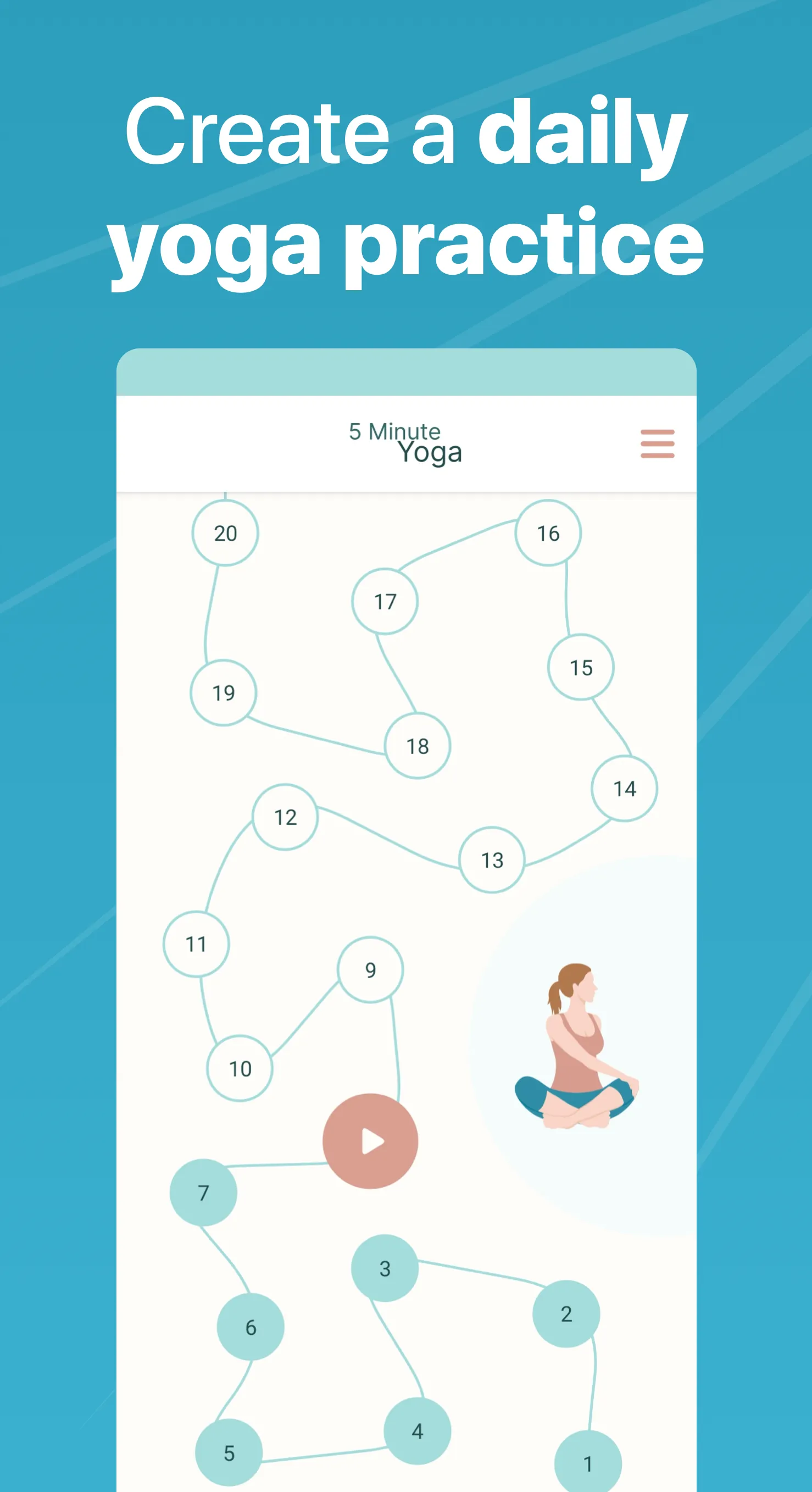 5 Minute Yoga | Indus Appstore | Screenshot