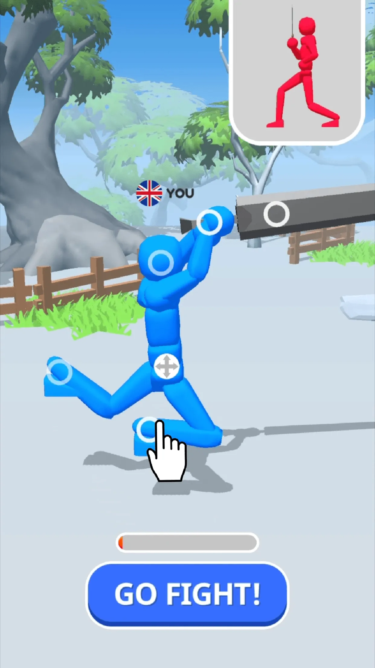 Fight Pose - Stickman Clash | Indus Appstore | Screenshot