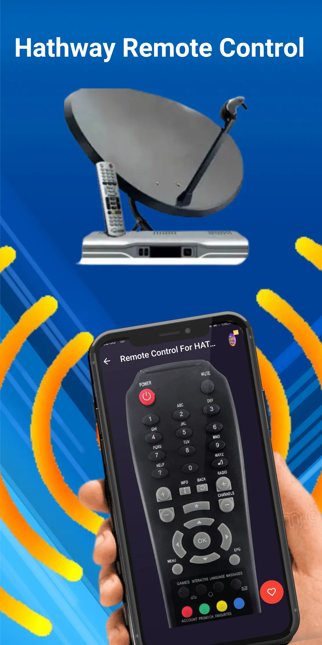 Remote Control Dish Cable Box | Indus Appstore | Screenshot