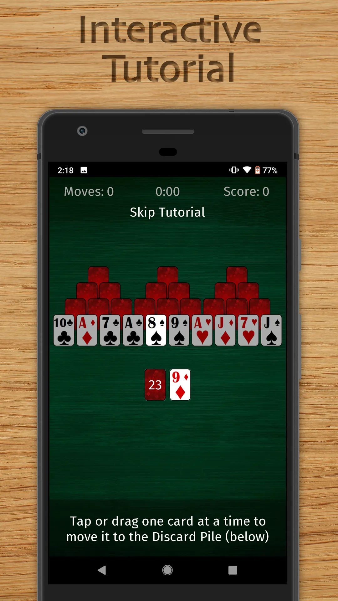 TriPeaks Solitaire Classic | Indus Appstore | Screenshot