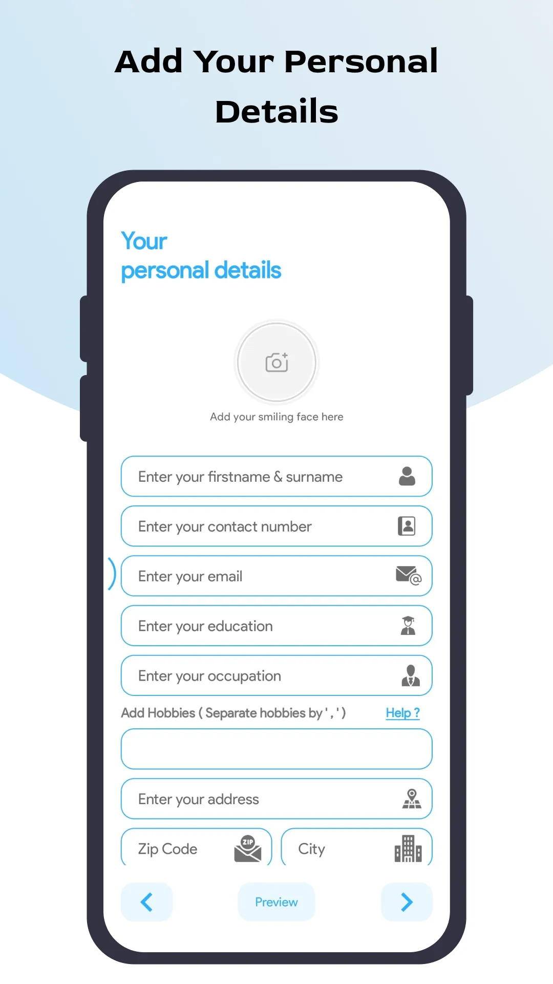 Biodata for Marriage | Indus Appstore | Screenshot