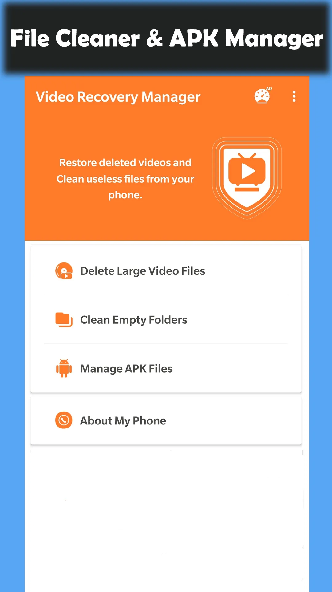 Deleted Video Recovery | Indus Appstore | Screenshot