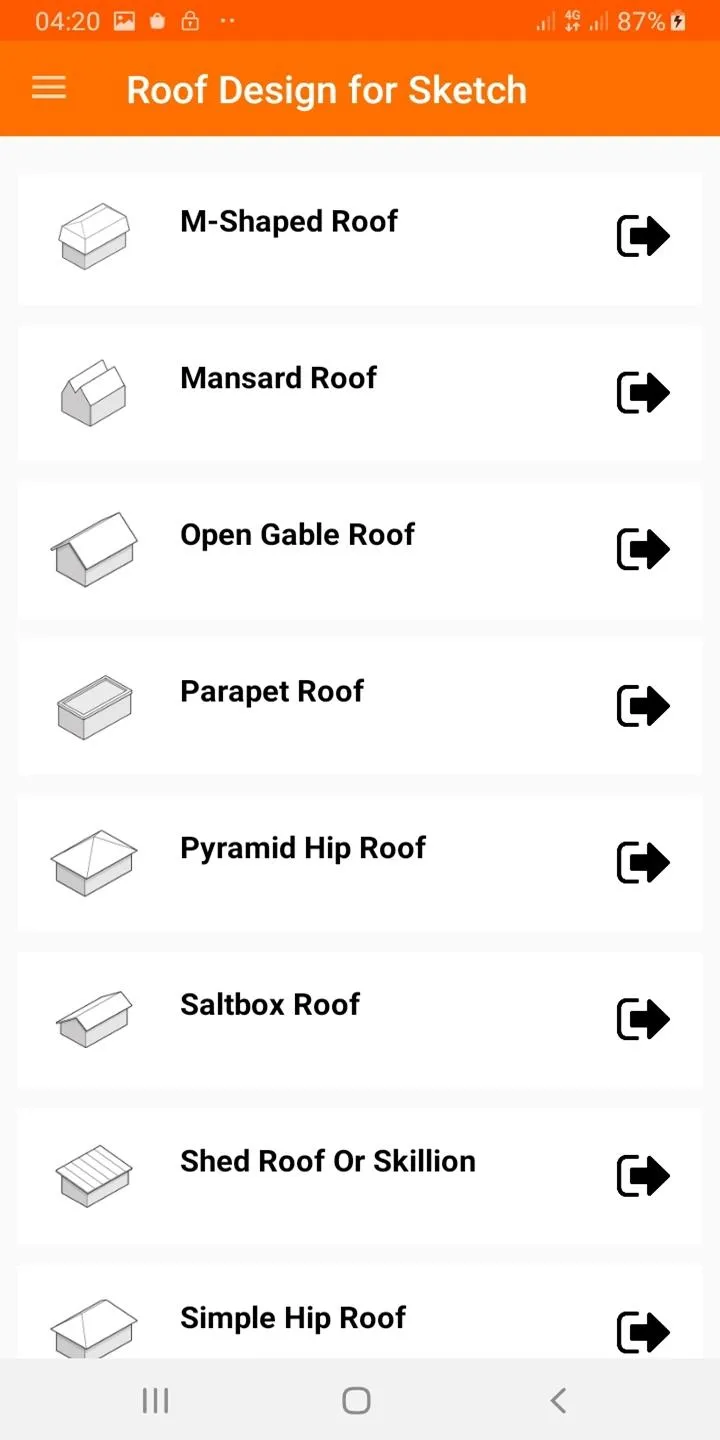 Roof Design for Sketch Drawing | Indus Appstore | Screenshot