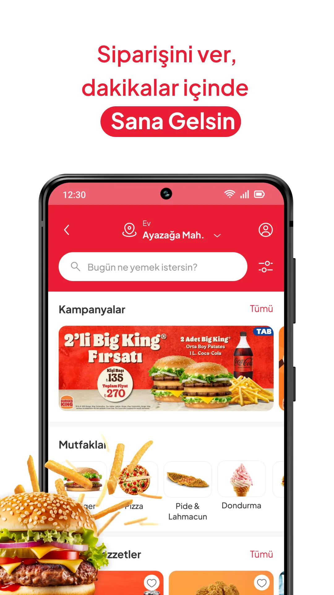 Tıkla Gelsin® - Online Yemek | Indus Appstore | Screenshot