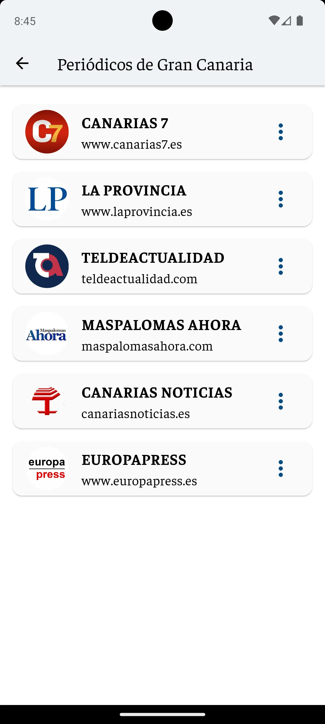 Actualidad Canaria | Indus Appstore | Screenshot