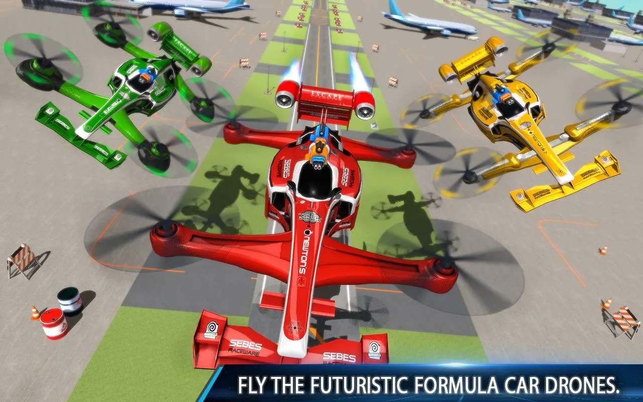 Flying Formula Car Racing Game | Indus Appstore | Screenshot