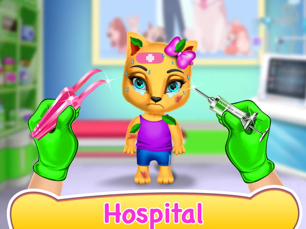 Fluffy Kitty Daycare - Animal  | Indus Appstore | Screenshot