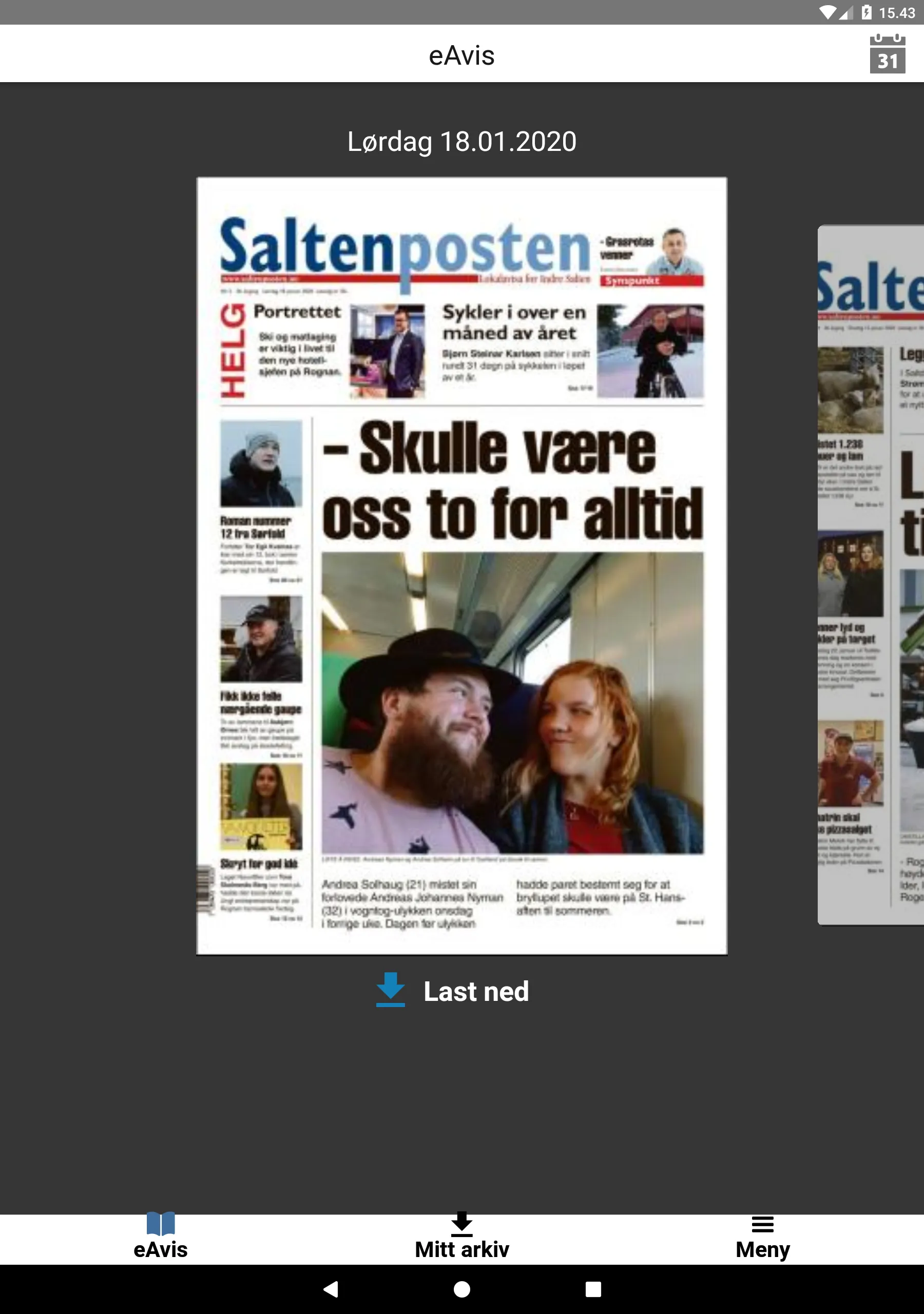 Saltenposten | Indus Appstore | Screenshot