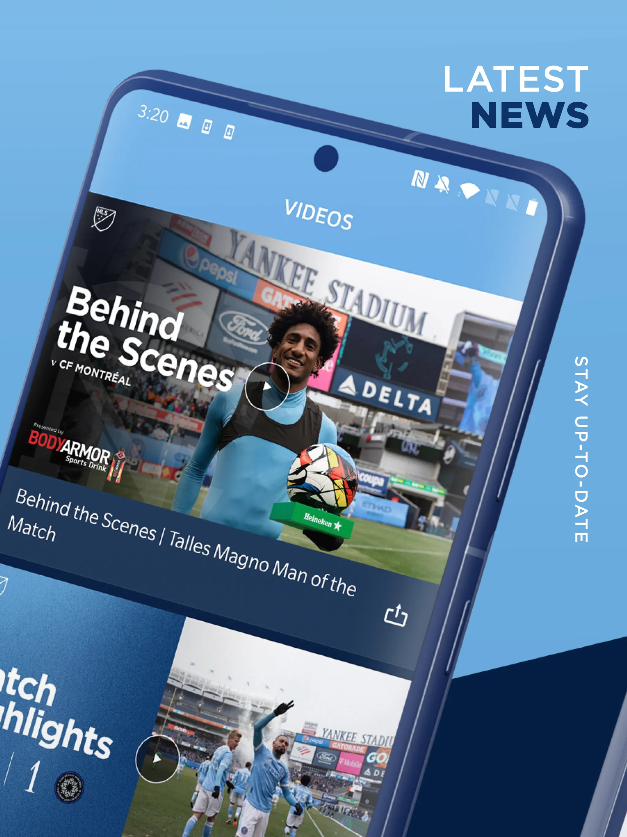 New York City FC | Indus Appstore | Screenshot