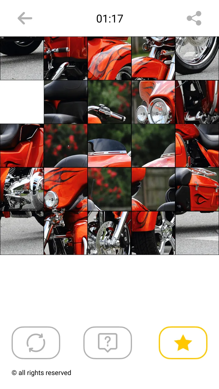 Jigsaw Motorcycle Puzzles | Indus Appstore | Screenshot