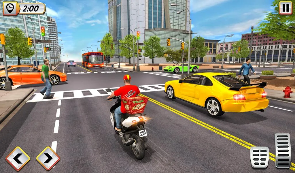 Pizza Delivery Boy Bike Games | Indus Appstore | Screenshot