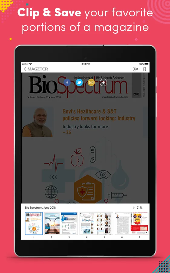 Bio Spectrum | Indus Appstore | Screenshot