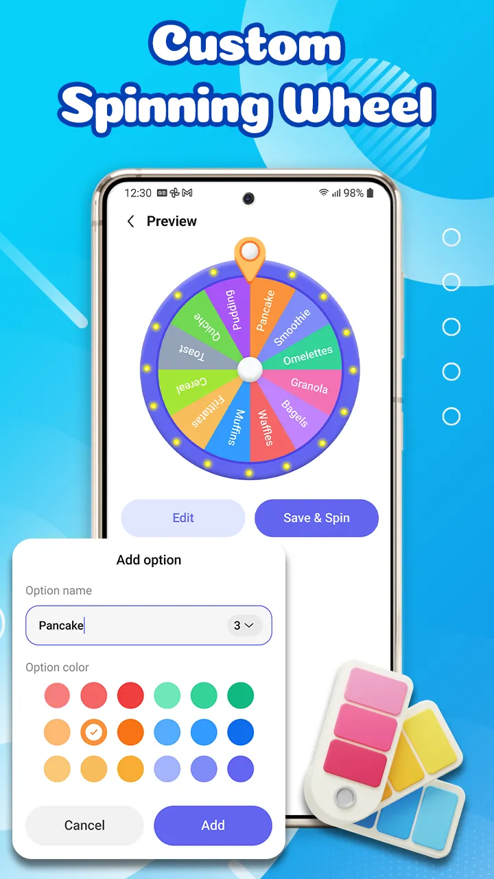 Spin the Wheel: Finger Picker | Indus Appstore | Screenshot