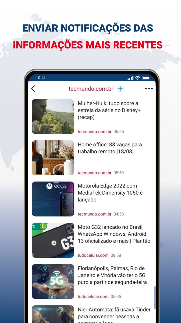 BR  Últimas Notícias | Indus Appstore | Screenshot