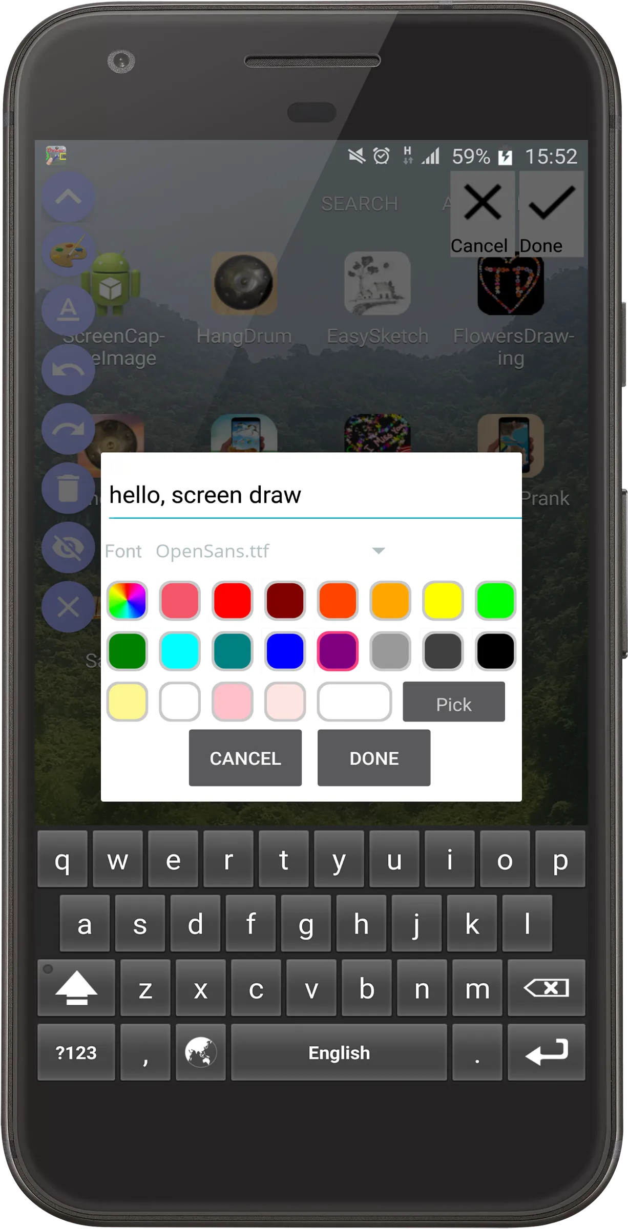 Draw anywhere on Screen AZDraw | Indus Appstore | Screenshot