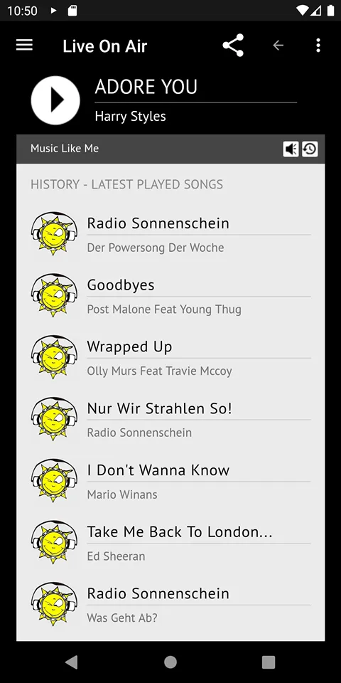 Radio Sunshine Live On Air | Indus Appstore | Screenshot