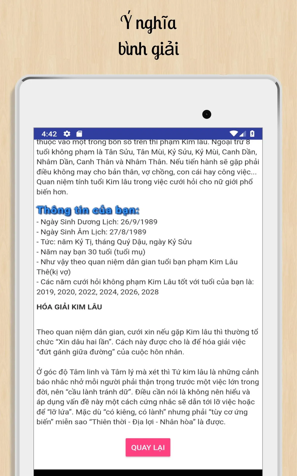 Xem năm lấy chồng | Indus Appstore | Screenshot