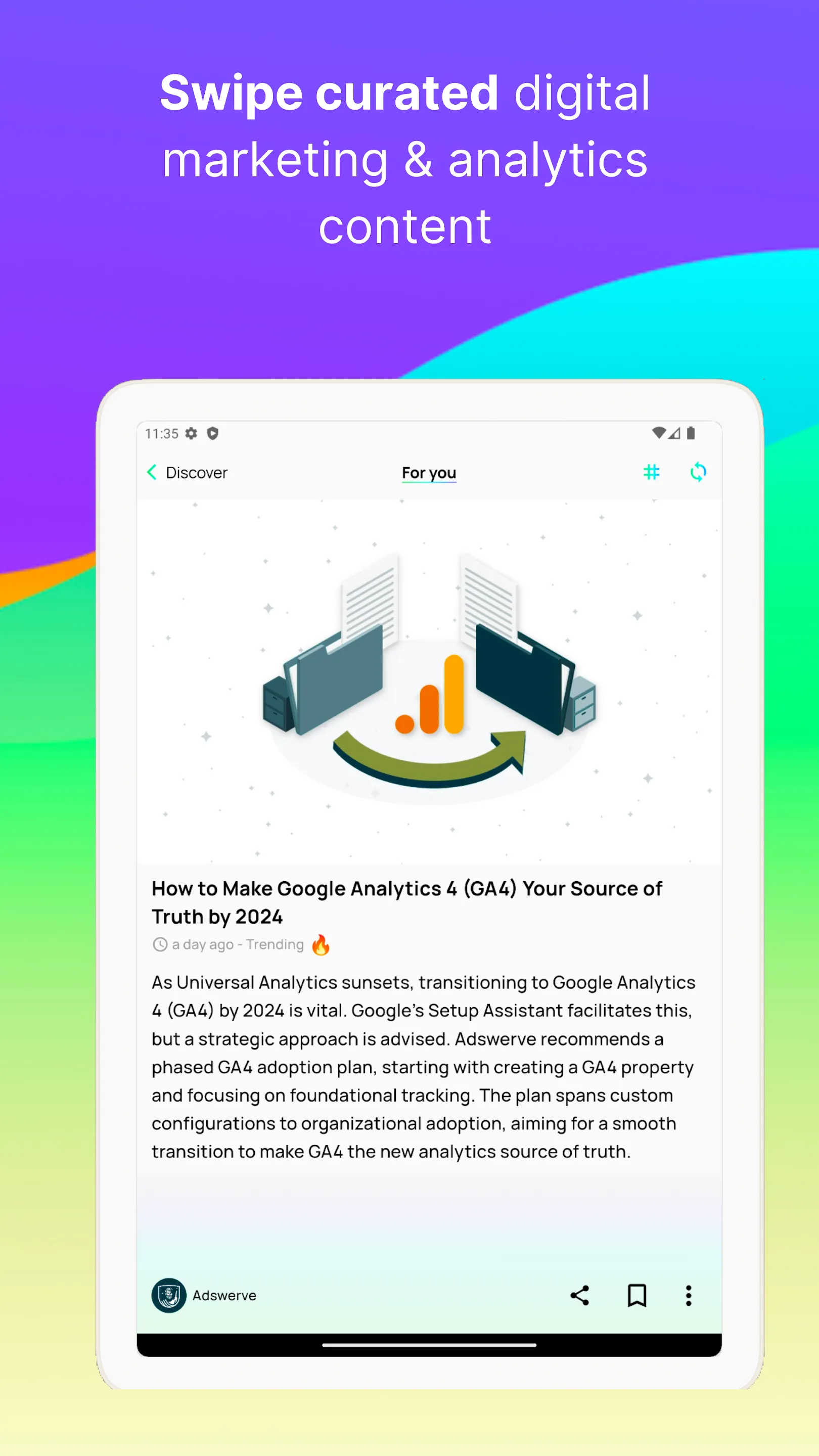 Swipe Insight | Indus Appstore | Screenshot