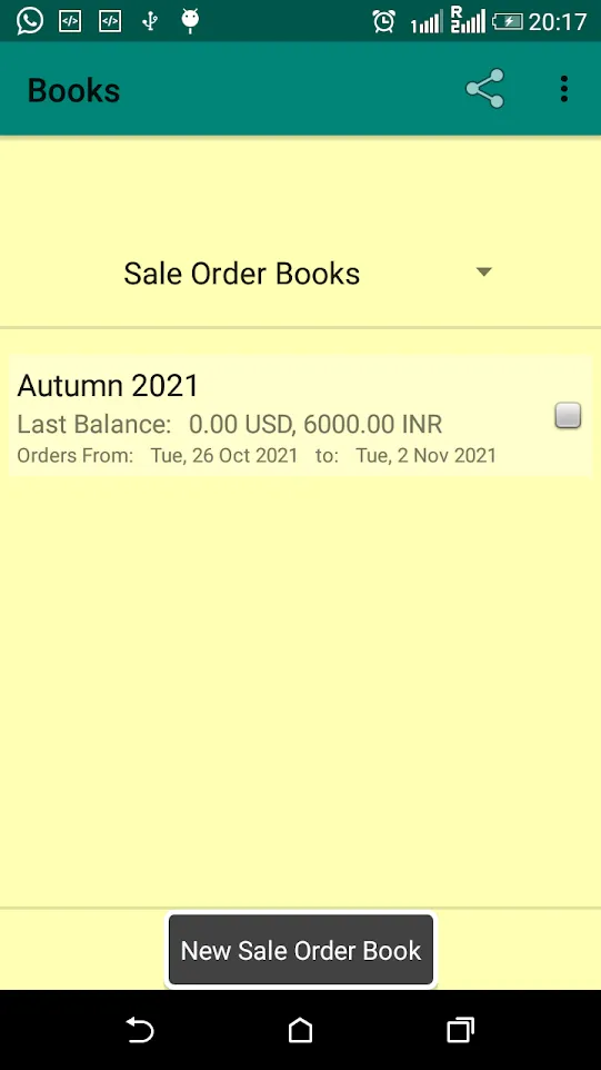 Pocket OrderBook | Indus Appstore | Screenshot