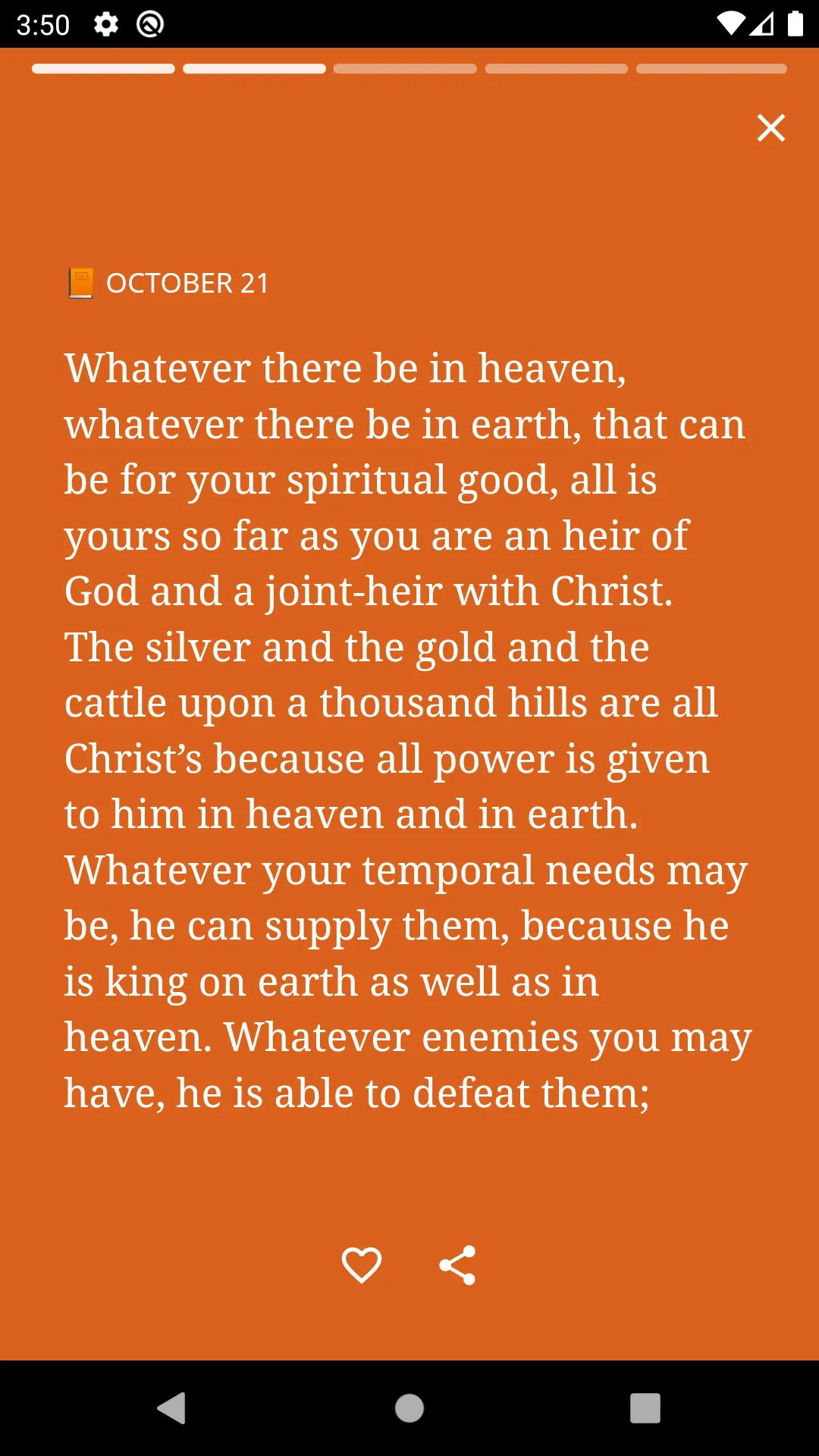 God's Daily Wisdom For Today | Indus Appstore | Screenshot