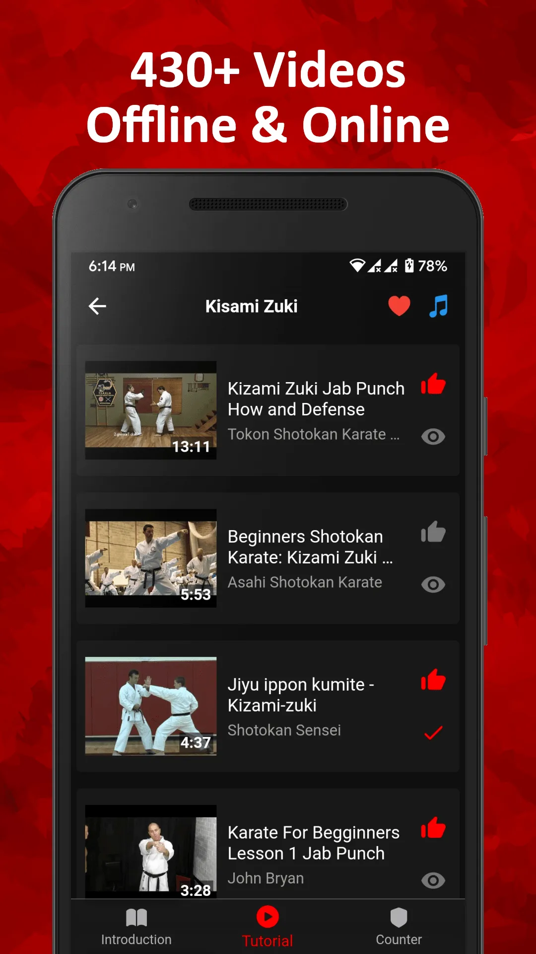 Karate Training - Videos | Indus Appstore | Screenshot